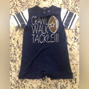 12 month Dallas Cowboys onsie